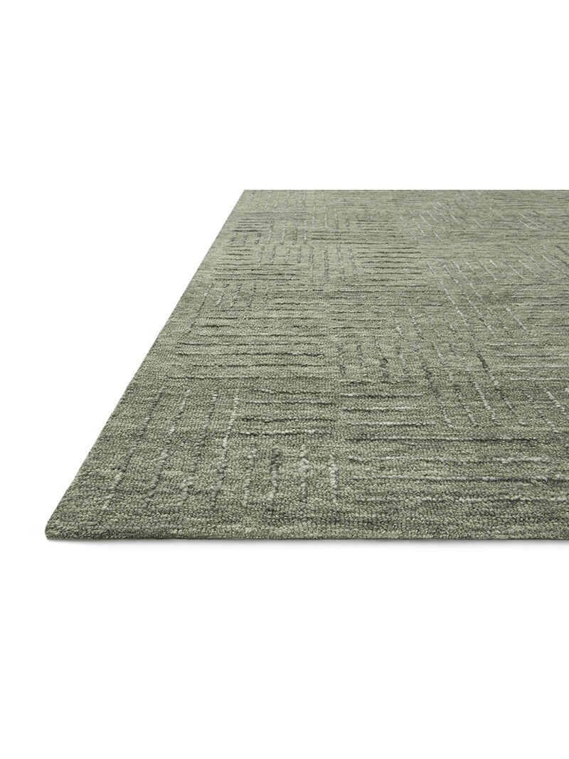 Sarah SAR02 Moss 3'6" x 5'6" Rug