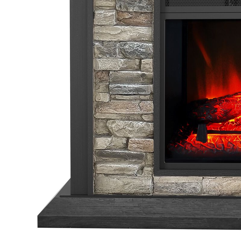 FESTIVO 50" Freestanding Electric Fireplace - No Assembly Required