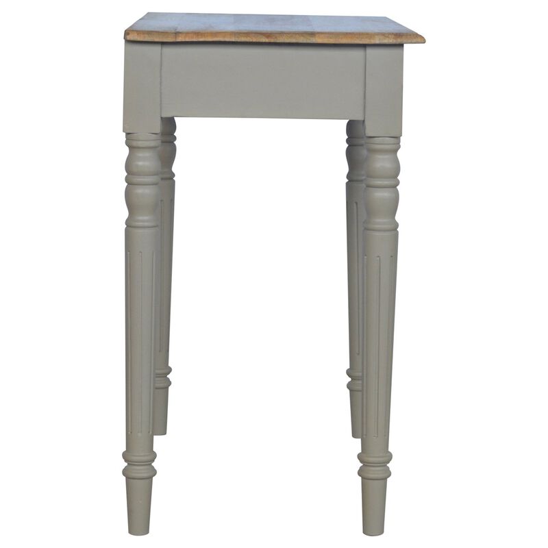 Hand Painted Solid Wood 1 Drawer  Writing Desk
