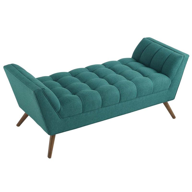 Modway Response Medium Upholstered Fabric Bench