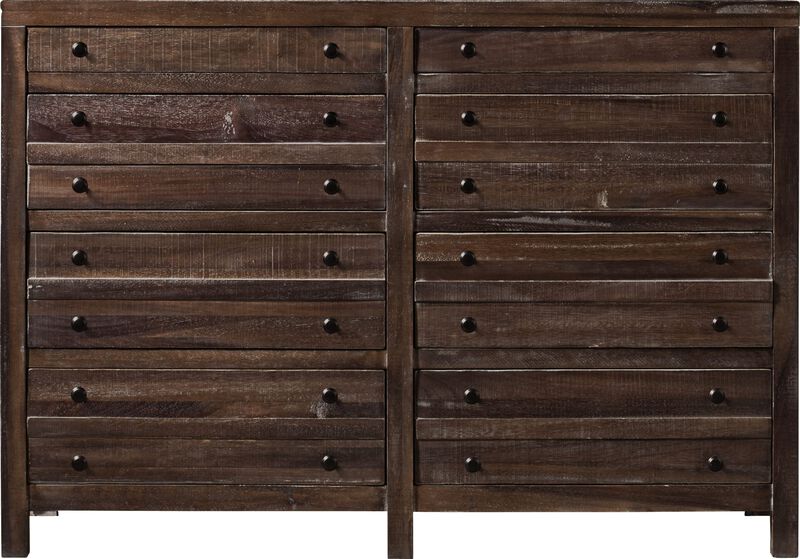 Townsend Eight Drawer Solid Wood Dresser