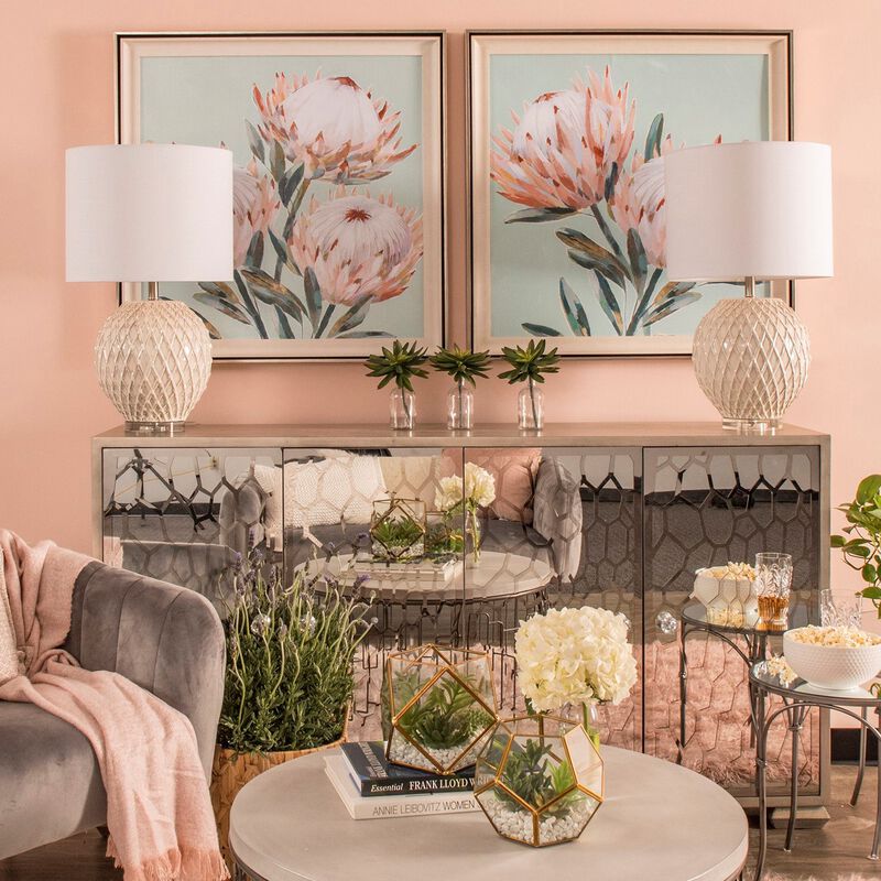 King Protea I Framed Print