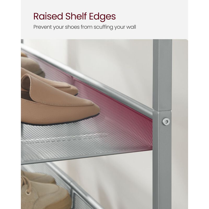 6-Tier Shoe Rack - Efficient Storage Solution for Organized Footwear