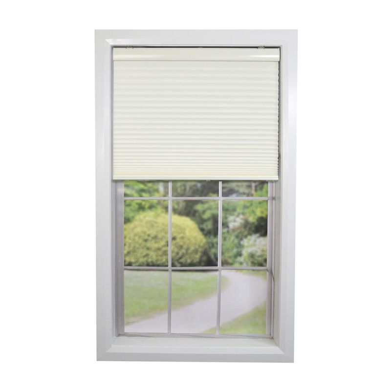 Versailles Home Fashions Cordless Honeycomb Insulating All Season Light Filtering Cellular Window Shade 30" X 72" White