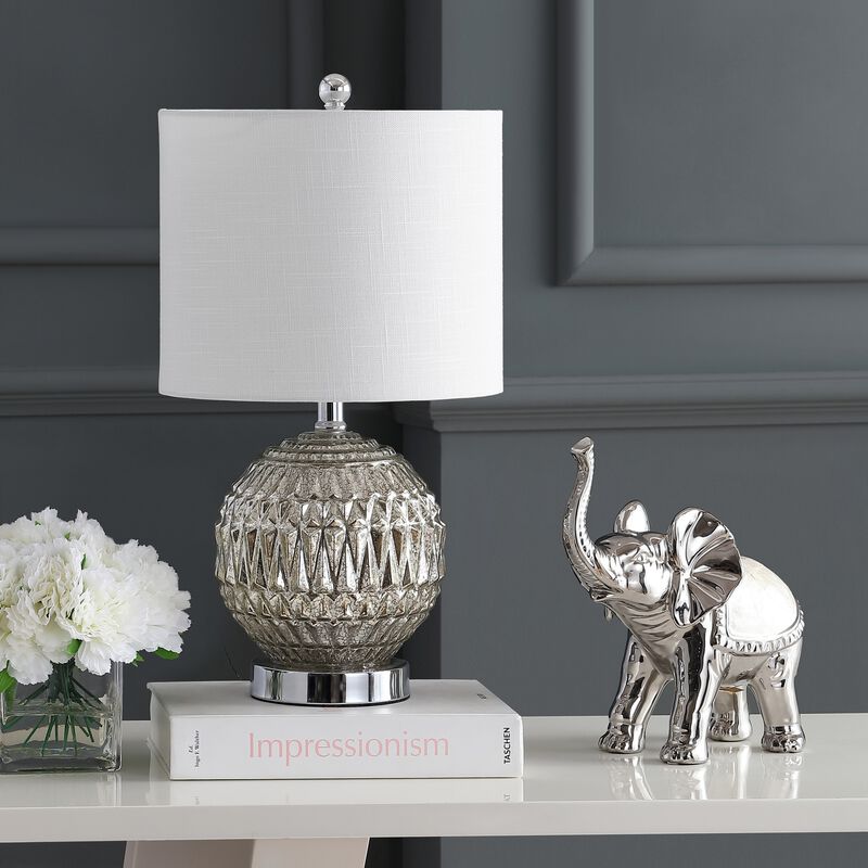 Krister Glass/Metal LED Table Lamp