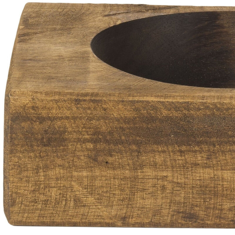 Hivvago 4" Wide Tabletop Pillar Candle Holder