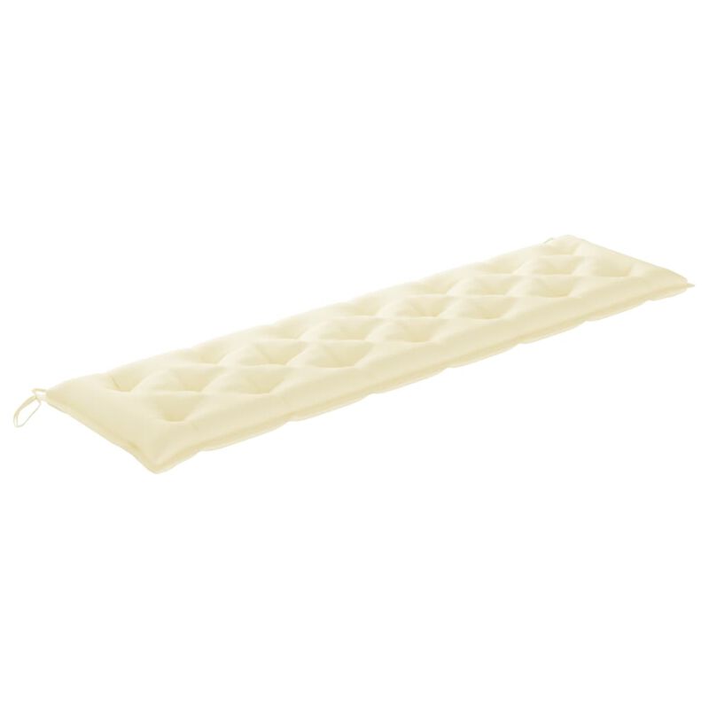vidaXL Cushion for Swing Chair Cream White 78.7" Fabric