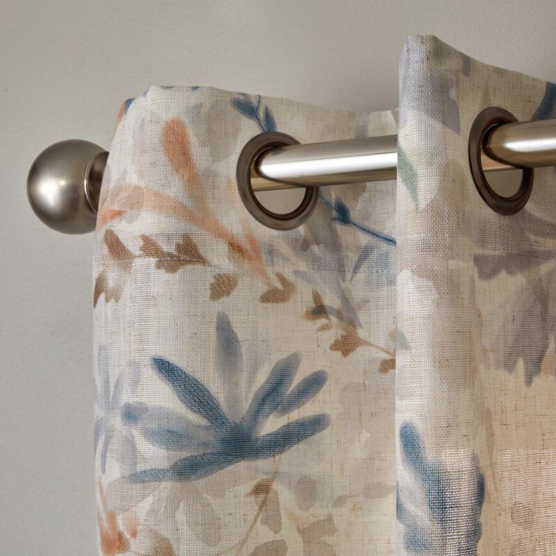 SKL Home By Saturday Knight Ltd Painted Garden Window Curtain Panel - 52X63", Multi