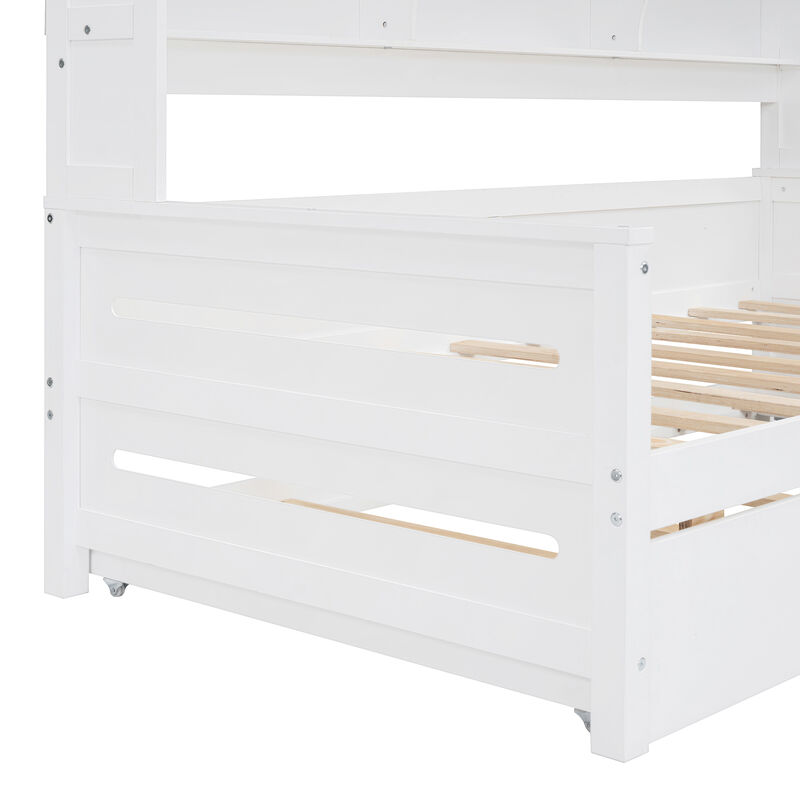 Merax Storage Daybed Bed with Trundle