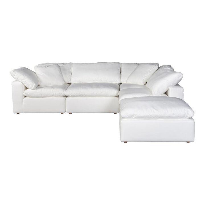 Dream Living Cream White Modular Sectional, Belen Kox