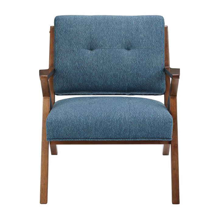 Belen Kox Retro Rocket Blue Lounge Chair, Belen Kox