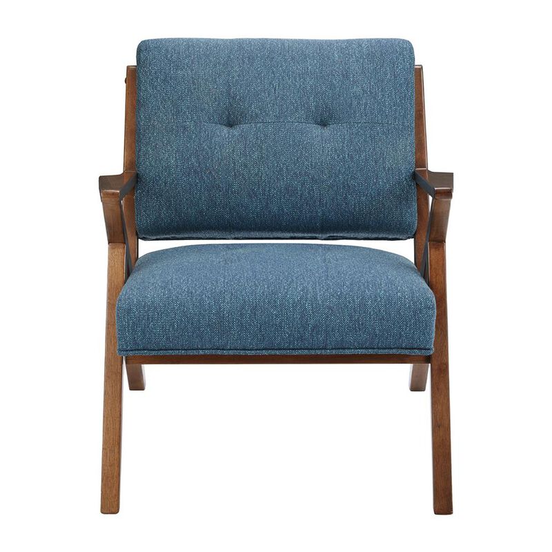 Belen Kox Retro Rocket Blue Lounge Chair, Belen Kox