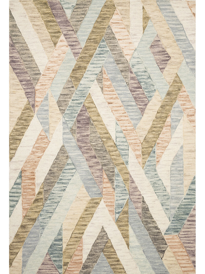 Hallu HAL03 Sunset/Mist 3'6" x 5'6" Rug