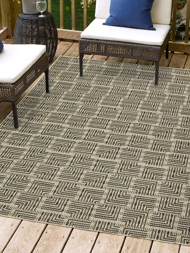Bali BB10 Charcoal 3' x 5' Rug