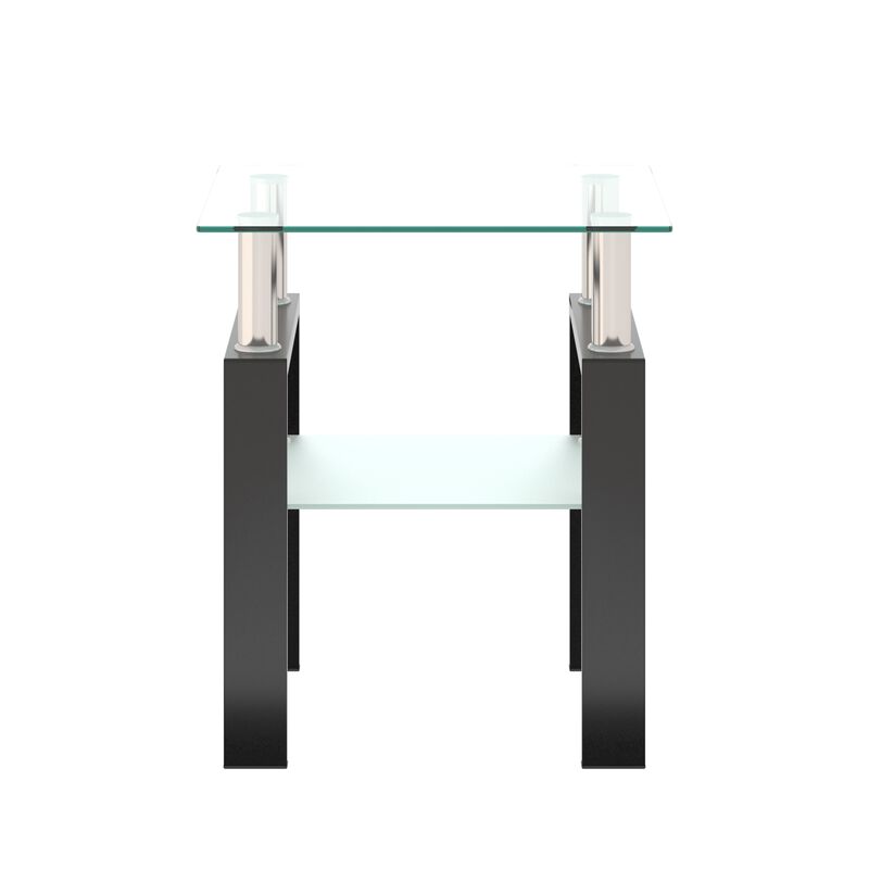 1-Piece Modern Tea Table Versatile Coffee Table & End Table for Any Space