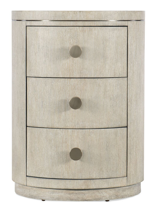 Modern Mood Round Nightstand