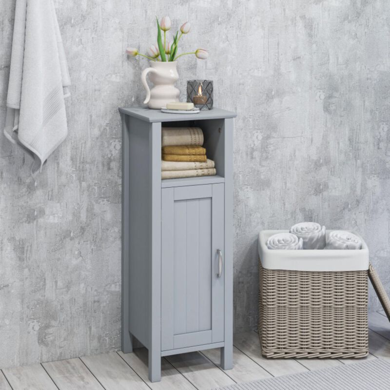 Hivvago Bathroom Storage Organizer with 2-Tier Cabinet