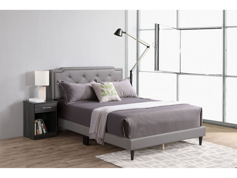 Deb Adjustable Queen Panel Bed