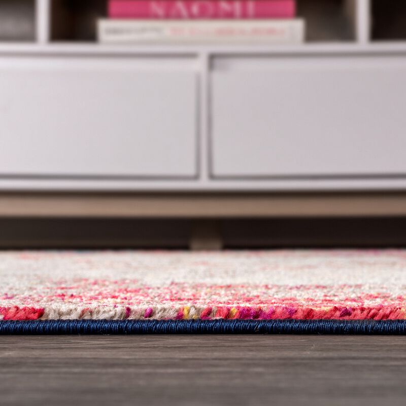 Contemporary Pop Modern Abstract Area Rug