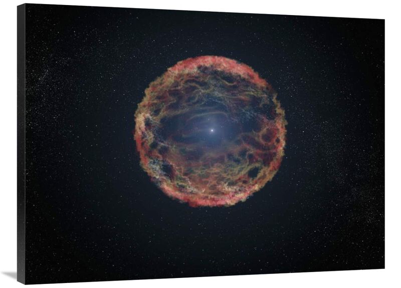 Artists Impression of Supernova 1993J-Canvas Art-40x30