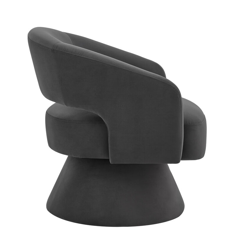 Merax Modern Swivel Barrel Chair Accent Chairs