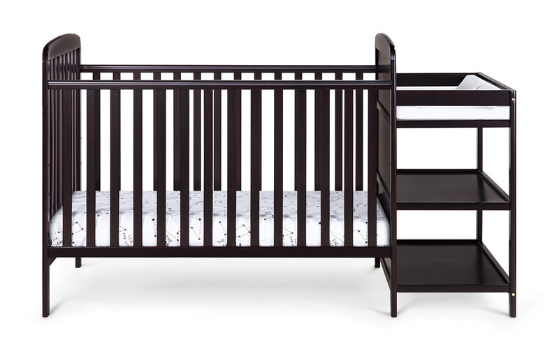 Suite Bebe Ramsey 3-in-1 Crib and Changer Combo Espresso