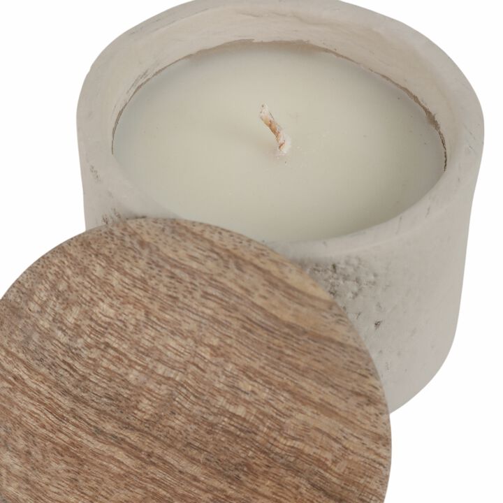 4" 7oz Eucalyptus & Sage Footed Candle,7 oz