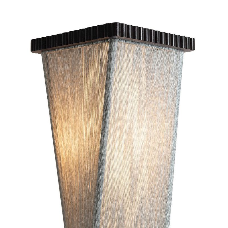 NOVA OF CALIFORNIA Torque Accent Floor Lamp - Ebony