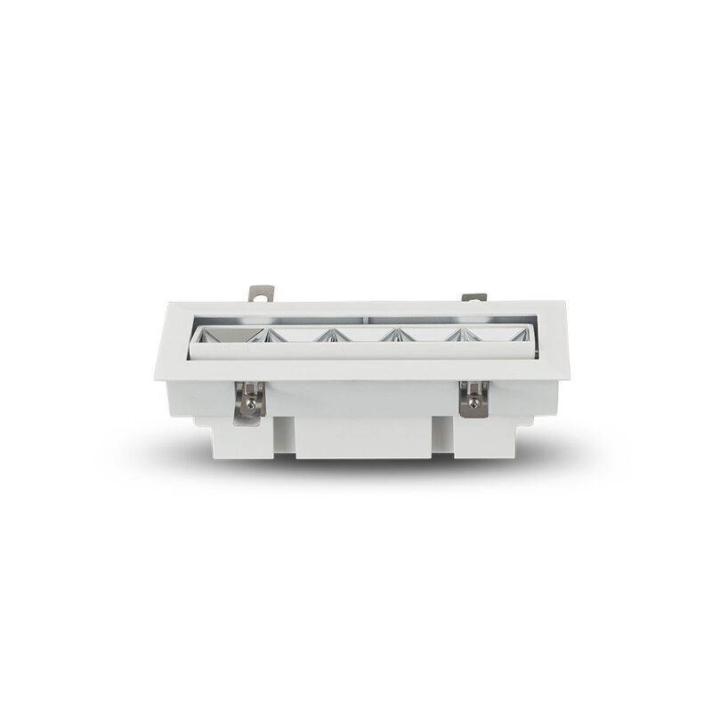 VONN Lighting 5 Lights LED Adjustable Recessed Downlight, Stock Item Beam Angle 34, White
