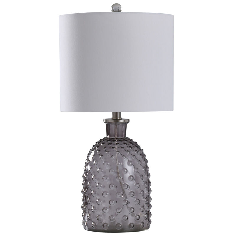 Smoke Glass Table Lamp II
