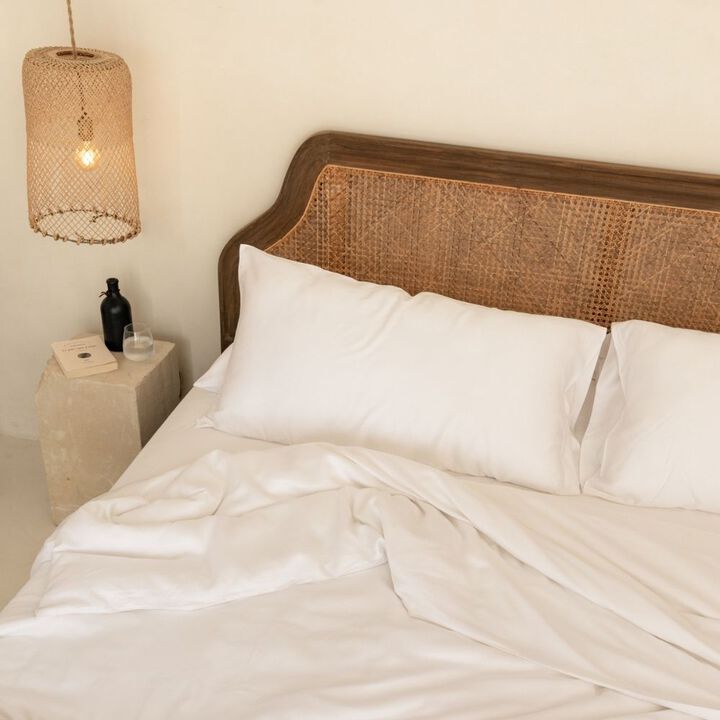 Organic Bamboo Sateen Duvet Cover Set