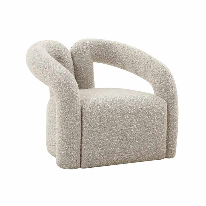 Belen Kox Unique Boucle Accent Chair, Belen Kox