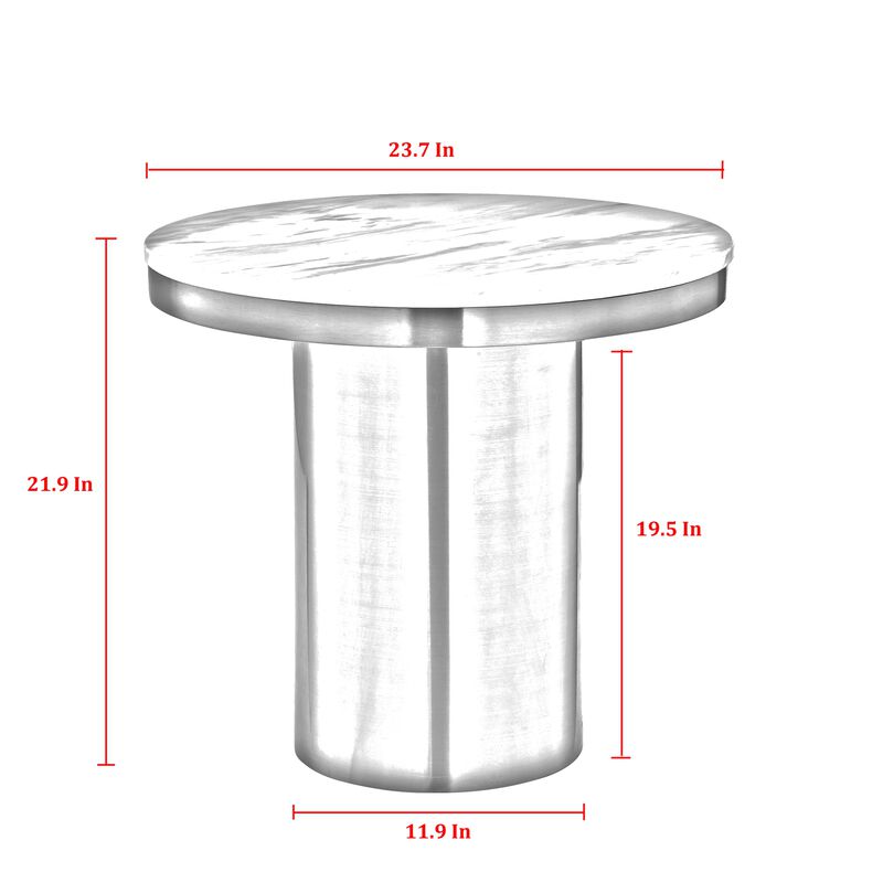 Inspired Home Avelyn End Table