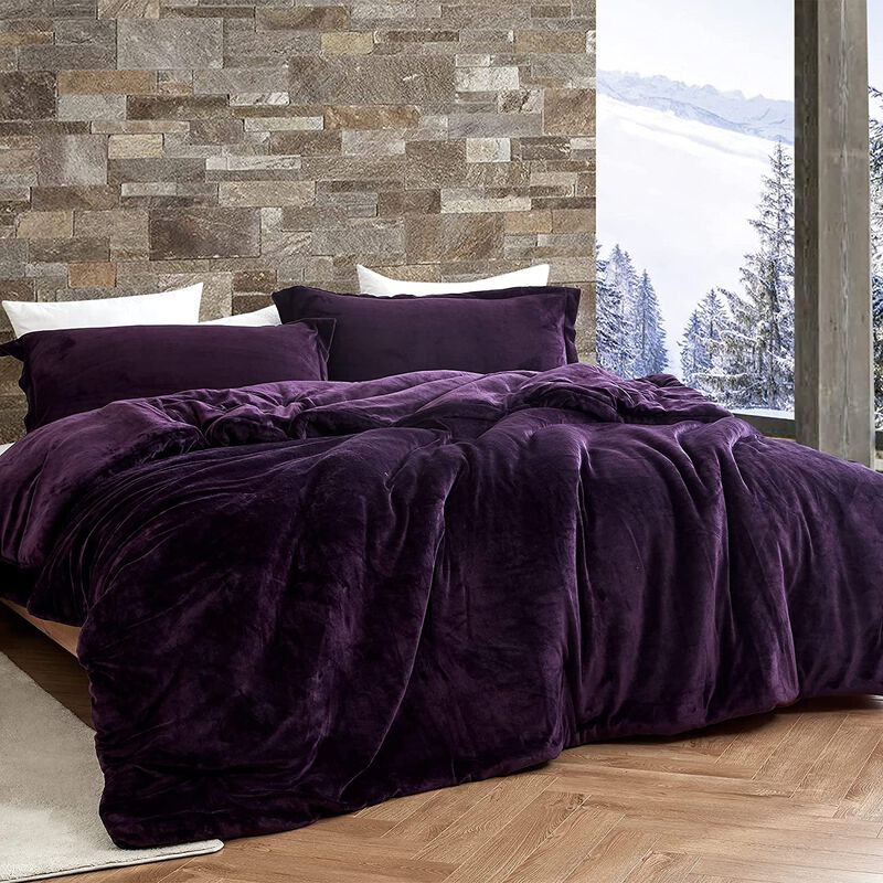 The Original Plush - Coma Inducer® Oversized Comforter Set - Midnight Purple