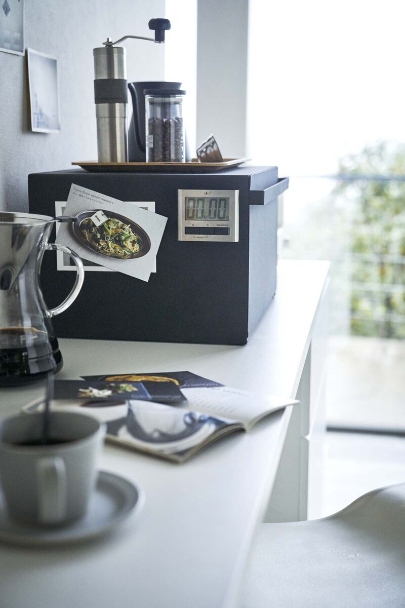 Bread Box - Steel, Black