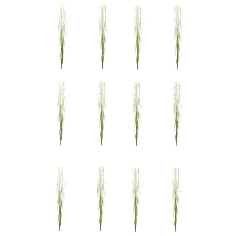 Set of 12 Foxtail Bushes for Floral Arrangements and Seasonal Decor