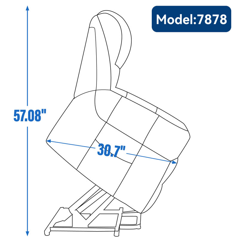 Dual Motor Power Lift Recliner Chair with Heat Massage