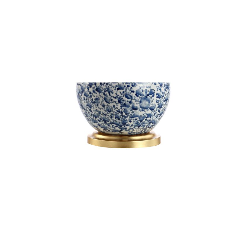 Chinois Ceramic/Iron Classic Cottage LED Table Lamp