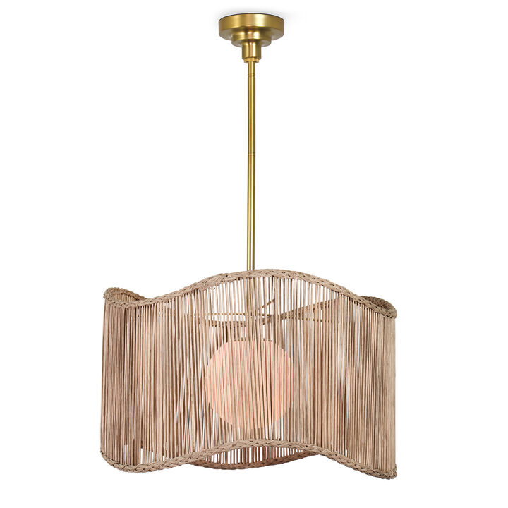 Coastal Living Nimes Drum Pendant