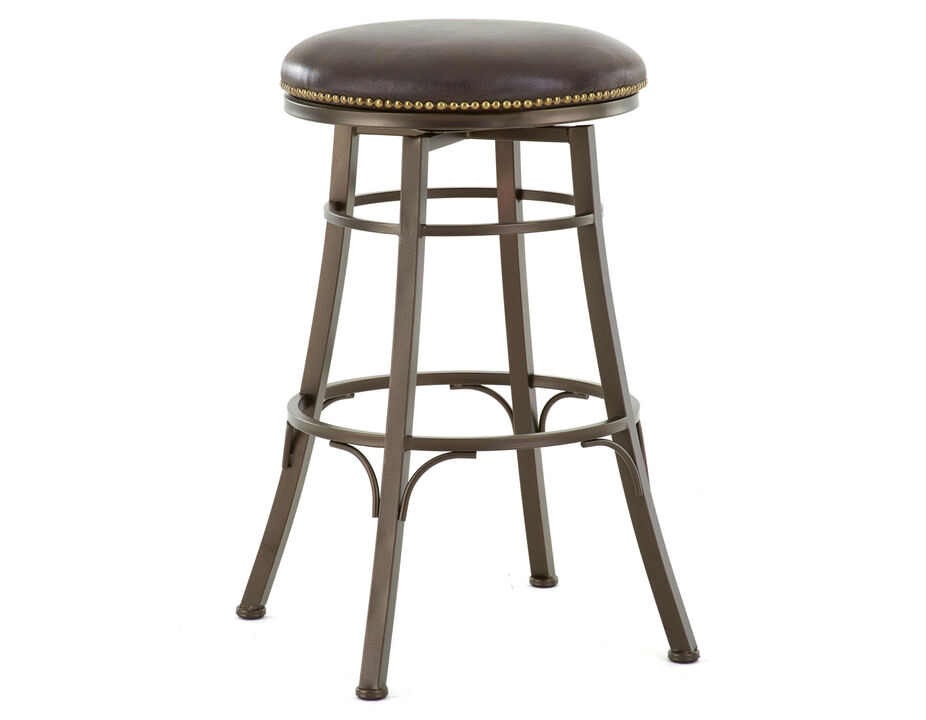 Bali Backless Swivel Bar Chair