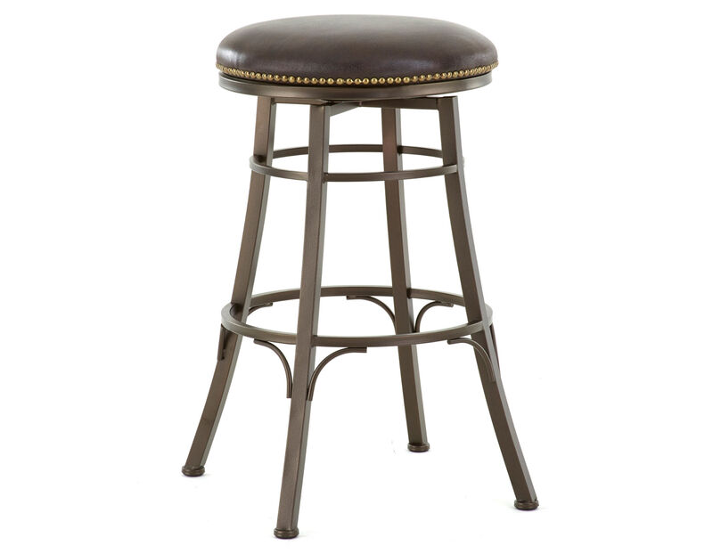 Bali Backless Swivel Bar Chair