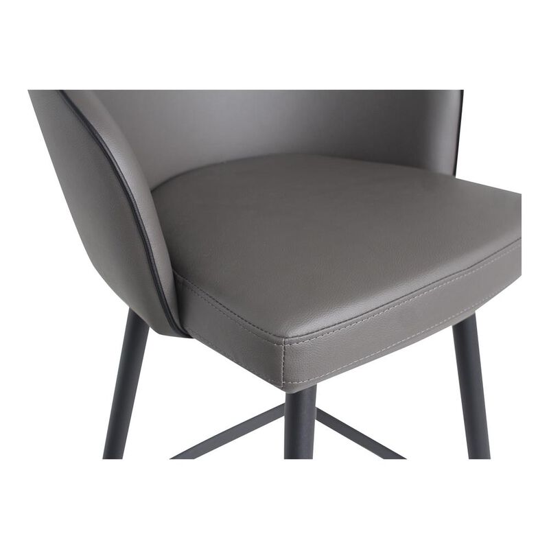 Moe's Home Collection Webber Counter Stool Charcoal