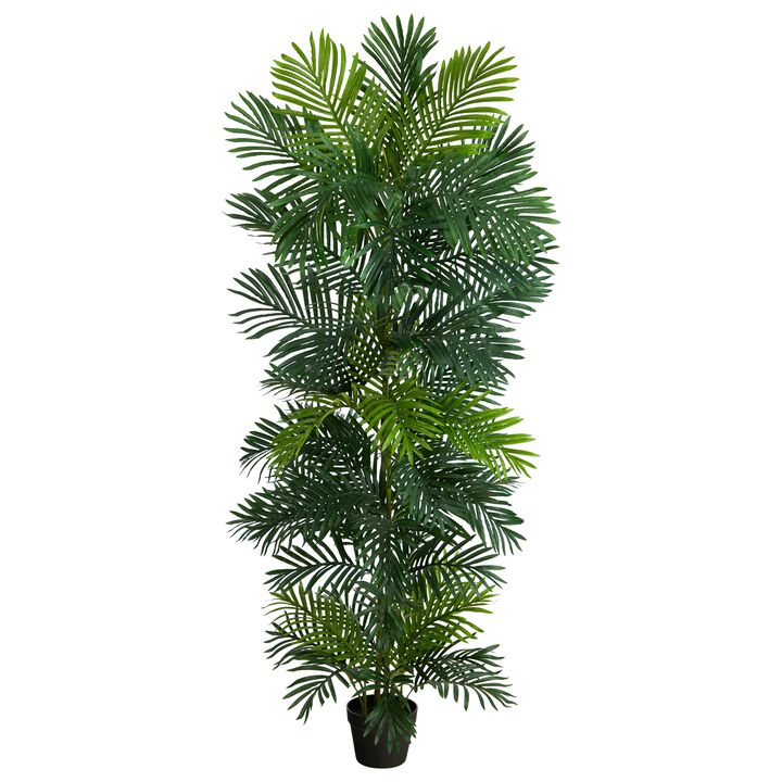 Hivvago 70 Inches Areca Artificial Palm Tree UV Resistant (Indoor/Outdoor)