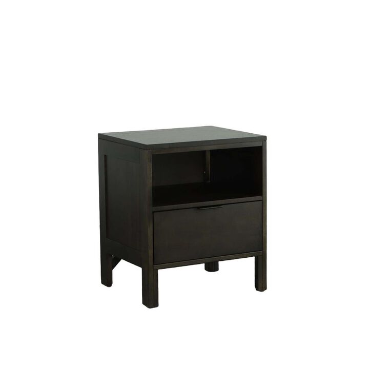 Nightstand , Dark Walnut