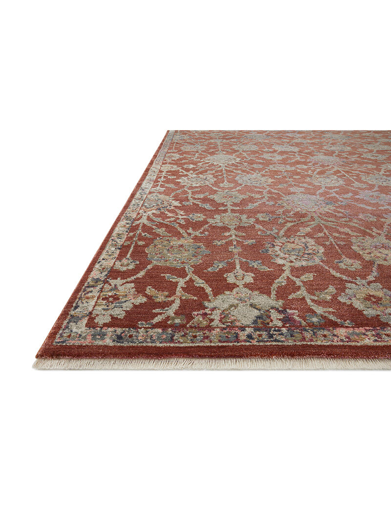 Giada GIA05 Red/Multi 6'3" x 9' Rug