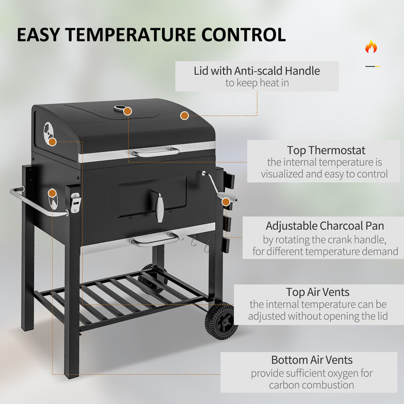 Streamdale Grill Master's Charcoal BBQ Haven Feed Your Squad in Style
