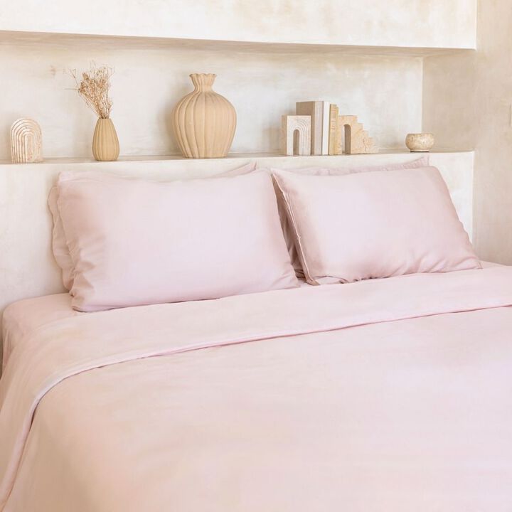 Organic Bamboo Sateen Duvet Cover Set