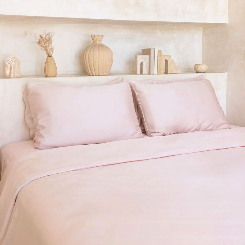 Organic Bamboo Sateen Duvet Cover Set