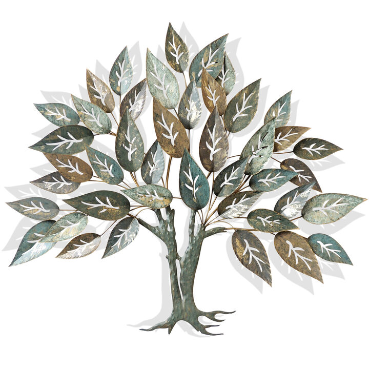 Earthy Leaflets Sculpture