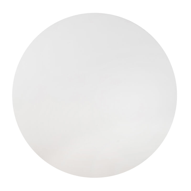 Kali 55 Inch White Round Dining Table